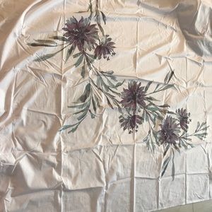 Shower curtain washable fabric